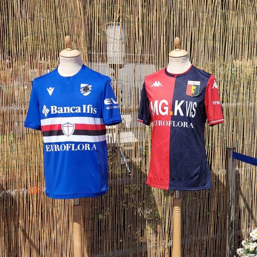 Scopri Euroflora sulle maglie del Derby Genoa – Sampdoria