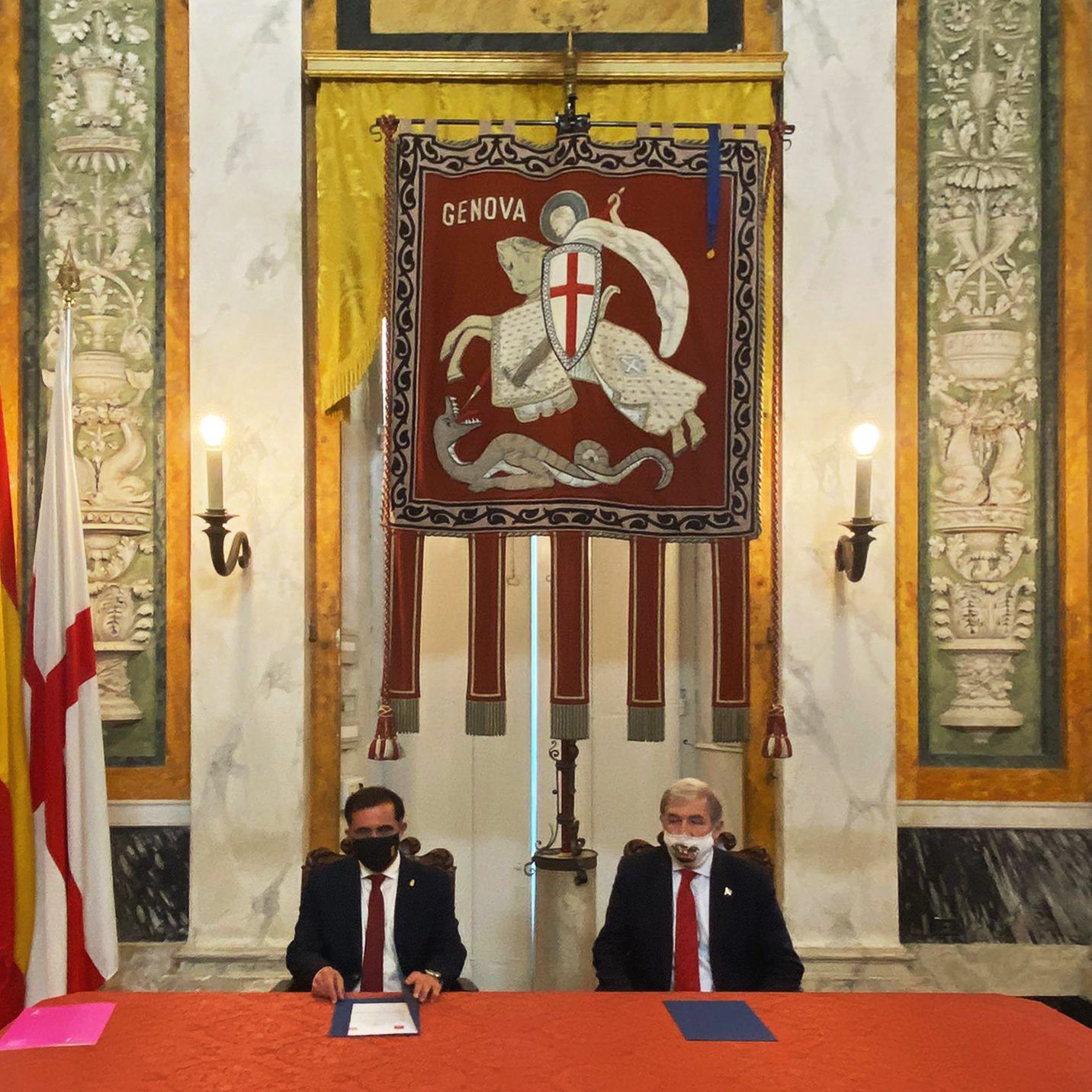 Genova e Murcia: rinnovata l’antica fratellanza tra le due città